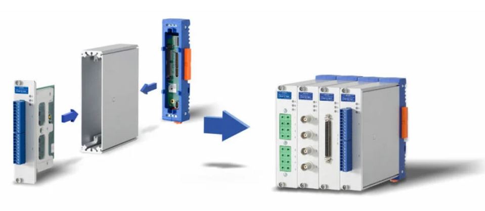 Système de mesure distribué et flexible (bloxx), portable et compact (brixx) ou multicanaux (raxx 3U et slimline) destiné aux environnements potentiellement difficiles_2