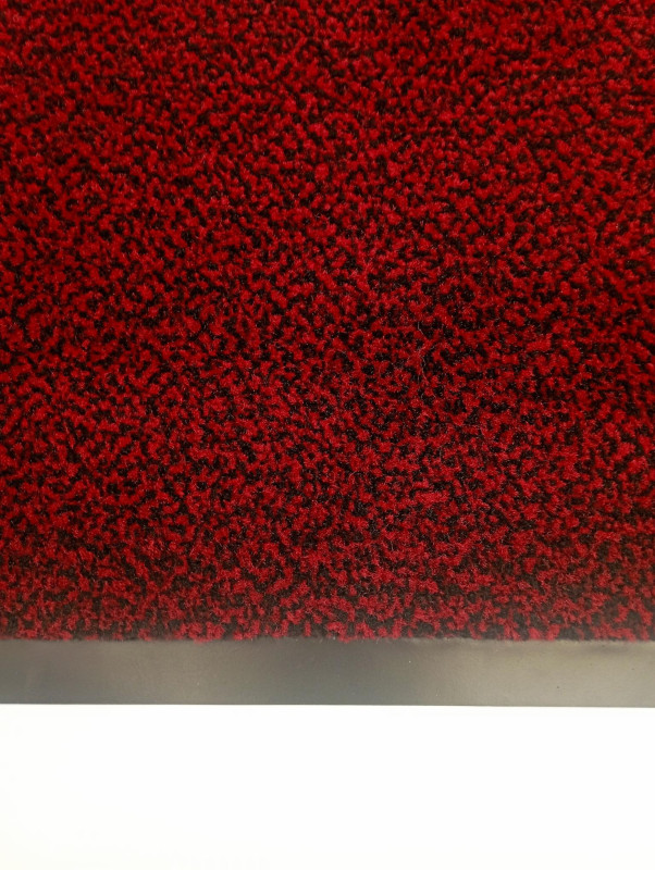 Tapis anti poussiere quercy 90x150cm polypropylene sur pvc 550g/m²rouge_2