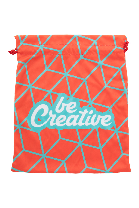 Sac cadeau personnalisé avec cordons en polyester - Impression quadri sur toute la surface - Grand format_2