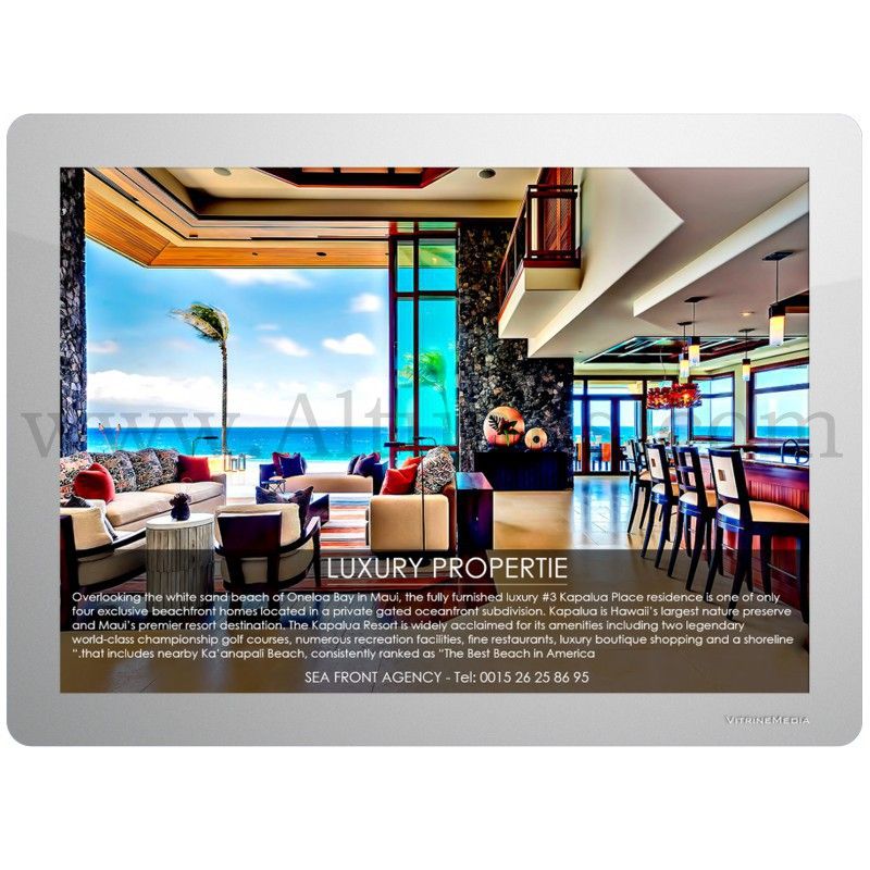 Porte-affiche LED A1 double face - Altumis - 24V - 25,5 Watts - 5000 Lux_3