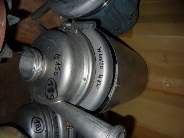 Pompe centrifuge APV-SPX W40/20 - 4 kW - 2905 t/min - 150mm diamètre turbine_2