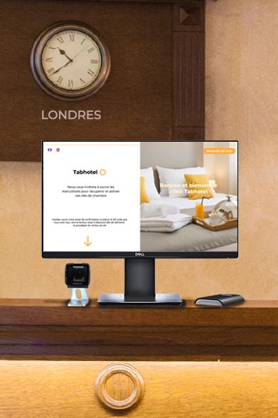 Kit de check-in sans contact pour hôtels - solution self-service avec clé RFID et plateforme cloud_2