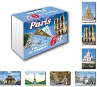 Mini magnet personnalisé en carton - modèle classique - impression quadrichromie - fabriqué en France_2