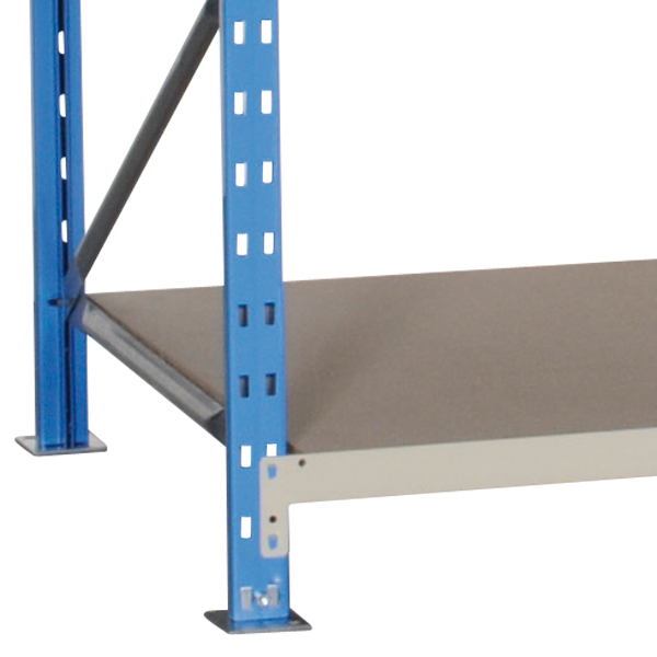 Rayonnage métallique avec des tablettes en bois pour charges légères jusqu'à 210 kg par niveau - PROFILPLUS_2