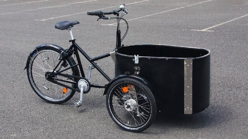 Triporteur Nihola Cargo Single - Musculaire - Volume 180L - Charge 100kg_2