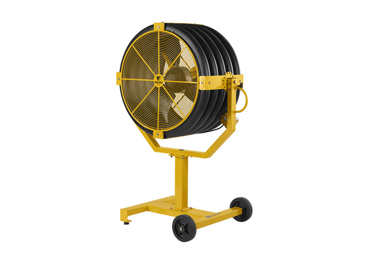 Ventilateur mobile Yellow Jacket Big Ass Fans - diamètre 87 cm - étanchéité IPX5 - silencieux et robuste_2