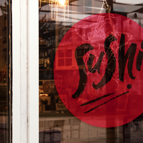 Adhésif vitrine pour vitrophanie - Découpe sur mesure - Matériaux opaques ou translucides - Finition mate ou brillante_2