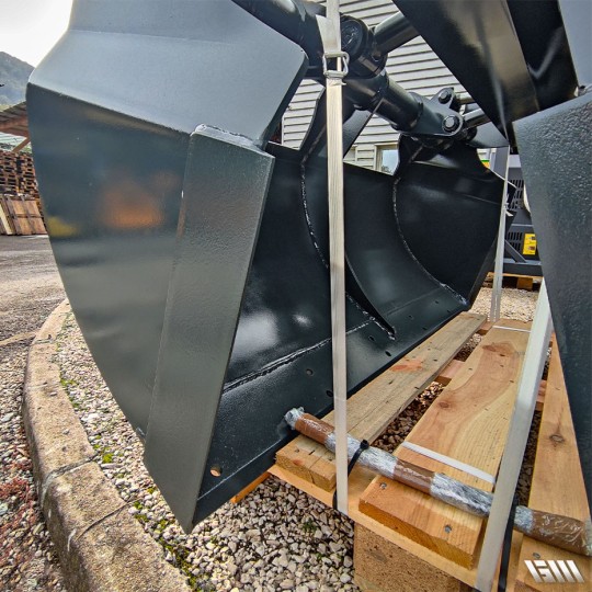 Benne preneuse Série GMBOT2 - grande capacité, double vérins, structure renforcée en FE 510_2