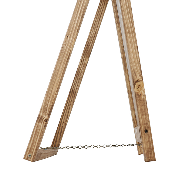 Chevalets de sol en bois sapin - tableau blanc magnétique effaçable - H 148 cm - Réf : 213402_2