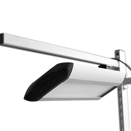 Éclairage latéral LED 18W - Profilé aluminium anodisé 456 mm - Température 4000K - Réf. 27.204.2001_2