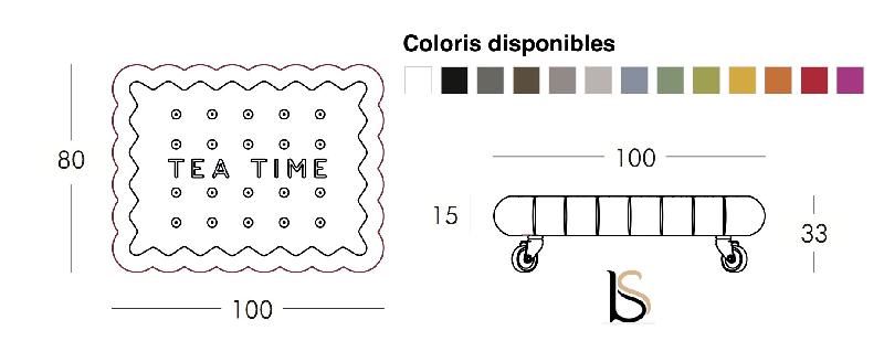 Table basse design Tea Time - Slide - Sans éclairage_2