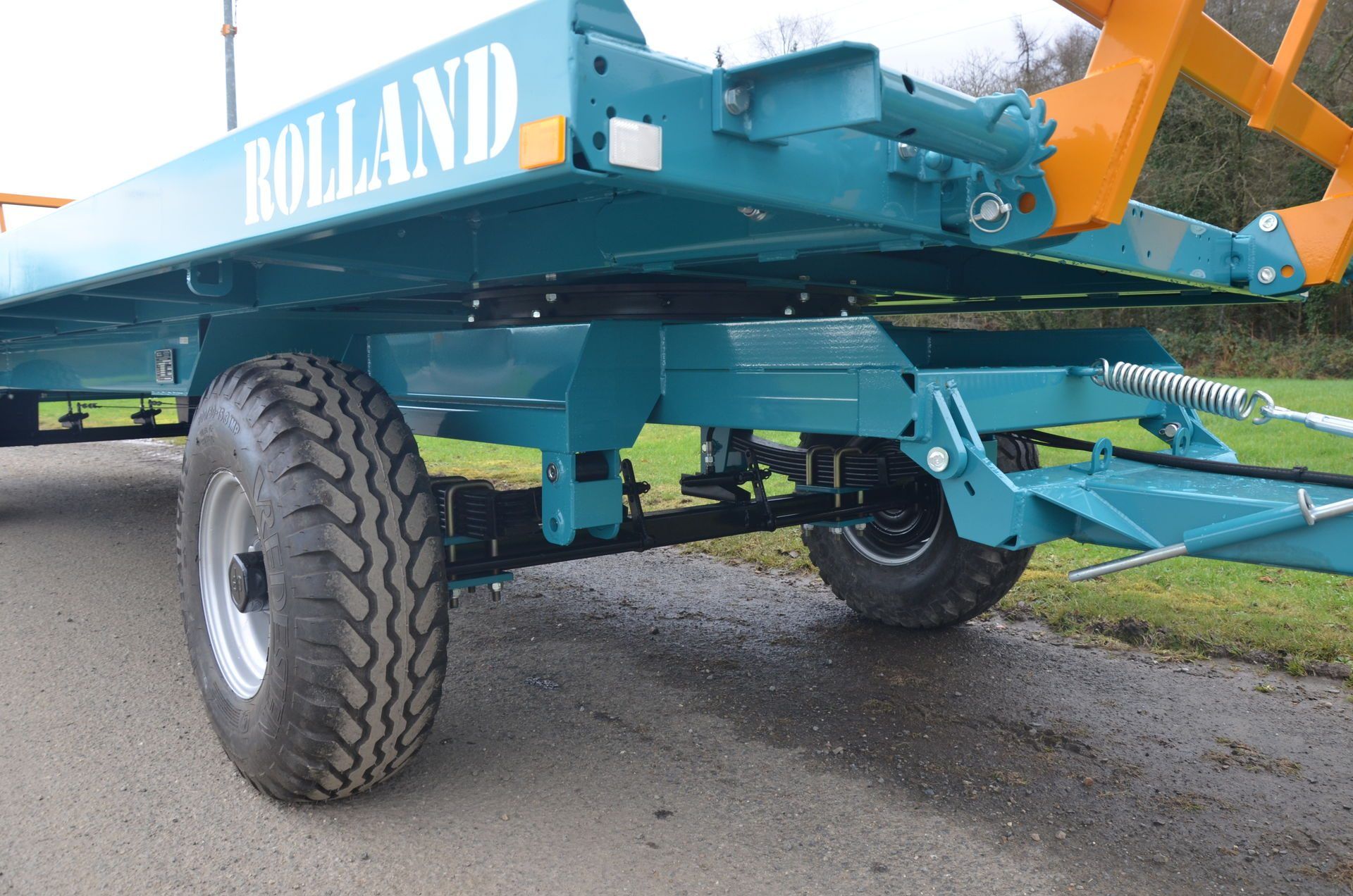 Remorque agricole ch 7504 avec flèche suspendue