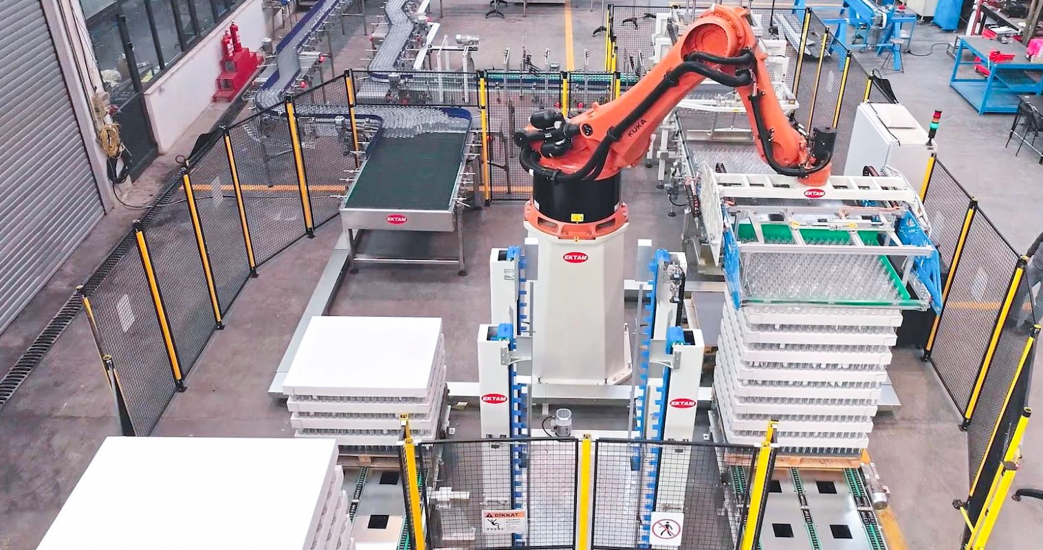 Système de palettisation robotique - MEGAPAL ROBO - flexible et performant pour faible ou moyenne vitesse_0