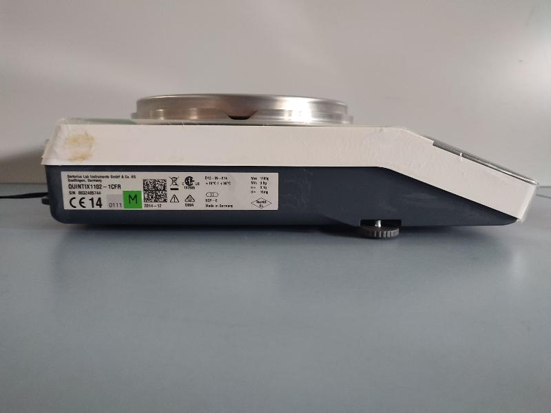 Balance de précision SARTORIUS QUINTIX 1102 1CFR  1100g / 0,01g_2