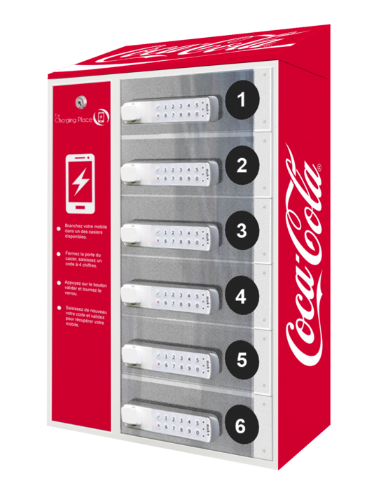 Borne de recharge téléphones portables, tablettes classic mini_3