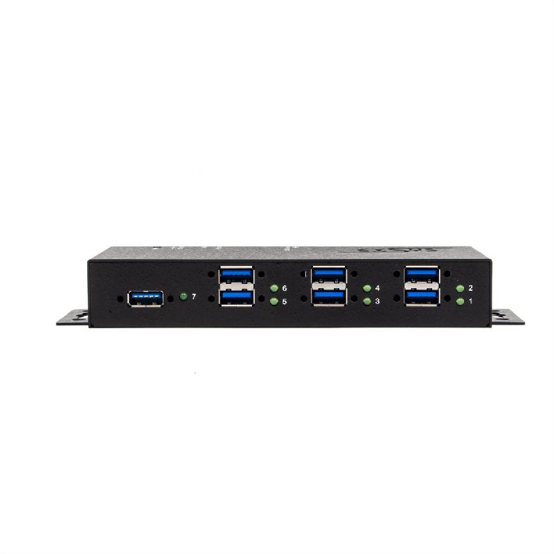 EXSYS EX-1517HMVS Hub métallique géré USB 3.2 Gen1 à 7 ports, protection de surtension 15KV ESD_2
