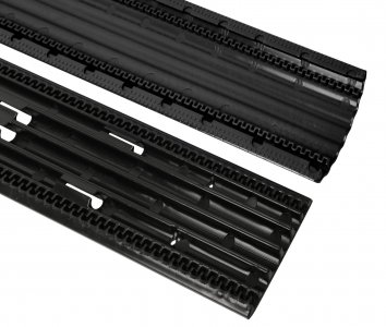 Passe-câbles design élégant - Grande contenance - Ondéo - 4 canaux pour Ø maxi 12mm et 10mm - Plusieurs coloris disponibles_2