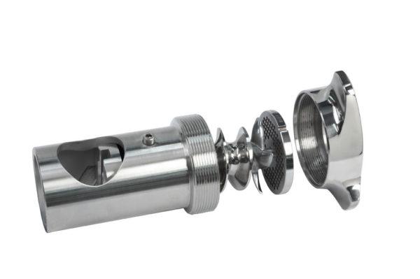 Top-114 - Hachoir professionnel en acier inoxydable - AK-Ramon - Production 1 000 kg/h - Système de coupe Unger_2