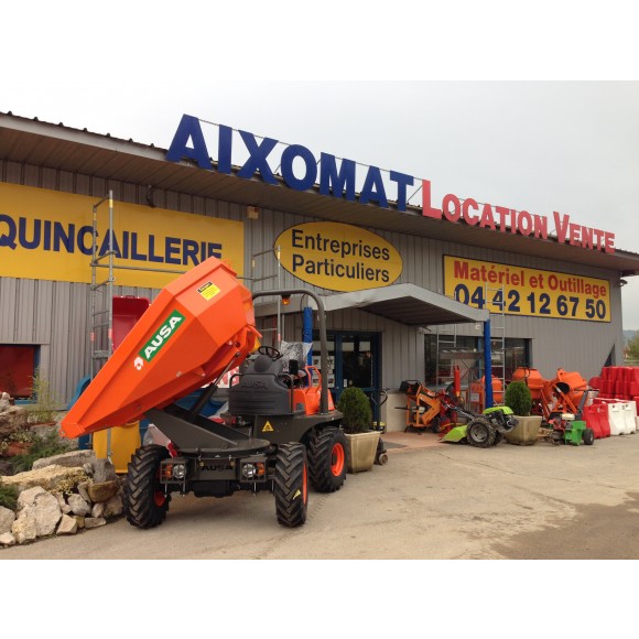 Dumper sur pneus ausa d350ahg_2