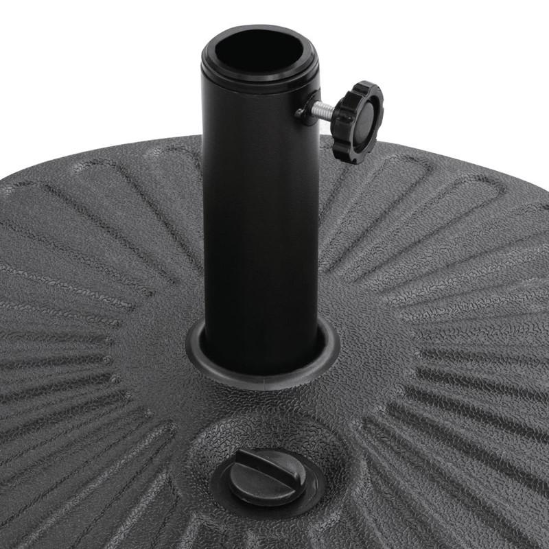 Pied de parasol noir 20L | Bolero - FS231_2