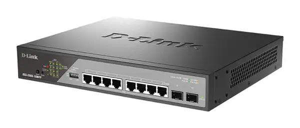 D-Link DSS-200G-10MPP/E commutateur réseau Géré L2 Gigabit Ethernet (10/100/1000) Connexion Ethernet_2
