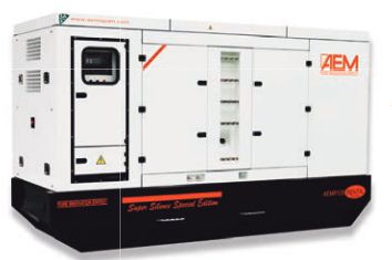 Série SP insonorisée - Groupes électrogènes industriels AEM - 9 à 650 kVA 50/60 Hz avec réservoir grande autonomie et silencieux_2