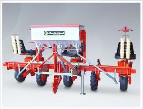 Unitrium 45 - Planteuse Checchi & Magli - Distance entre les rangs 45 cm - Semi-automatique pour plants à motte conique et pyramidale_2