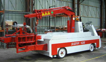 Grues de maintenance articulées - Rotation totale 360° - Sigma 43S_2