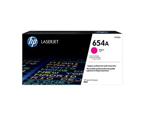 HP 654A toner magenta authentique LaserJet_2