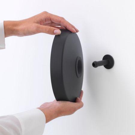 MindSet Miroir de salle de bains -Mineral Infinite Grey - Grossissement 5x - Support Magnétique - Angle Réglable_2