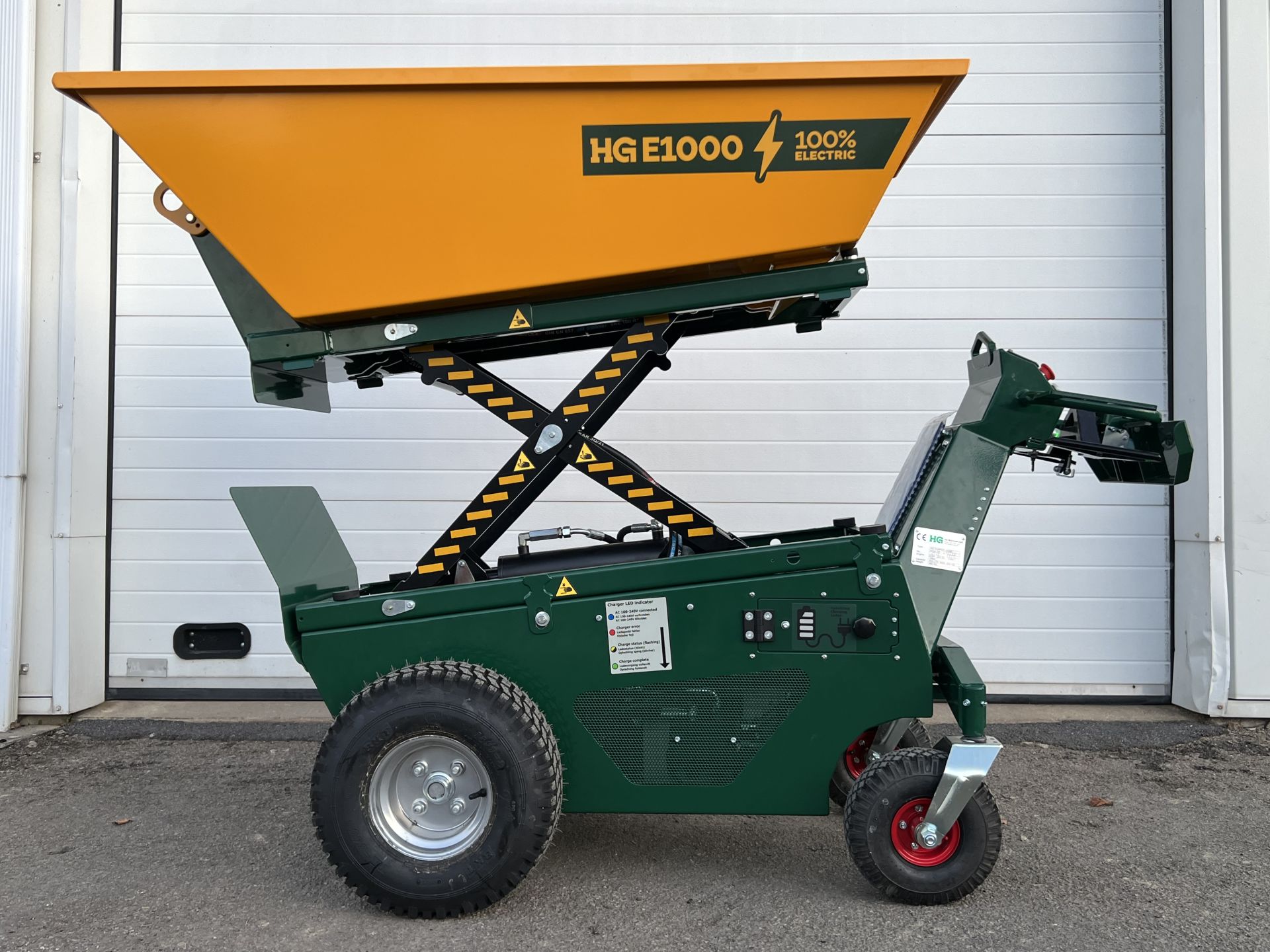 Mini dumper électrique batterie lithium_2