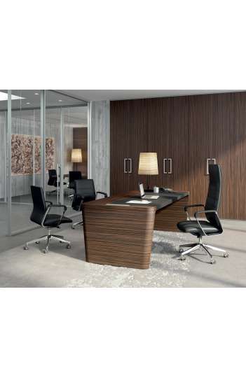 Siège de direction - Directa - ergonomique avec dossier personnalisable et base en aluminium brillant_2