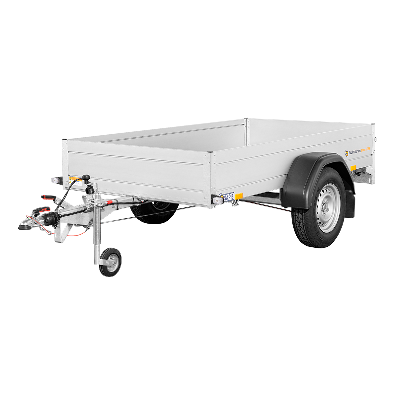 Remorque SARIS MAC ALU - 1 essieu freiné - PTAC 1350 Kg - 255 x 133 cm - Référence 8522-5-PMV-3563_2