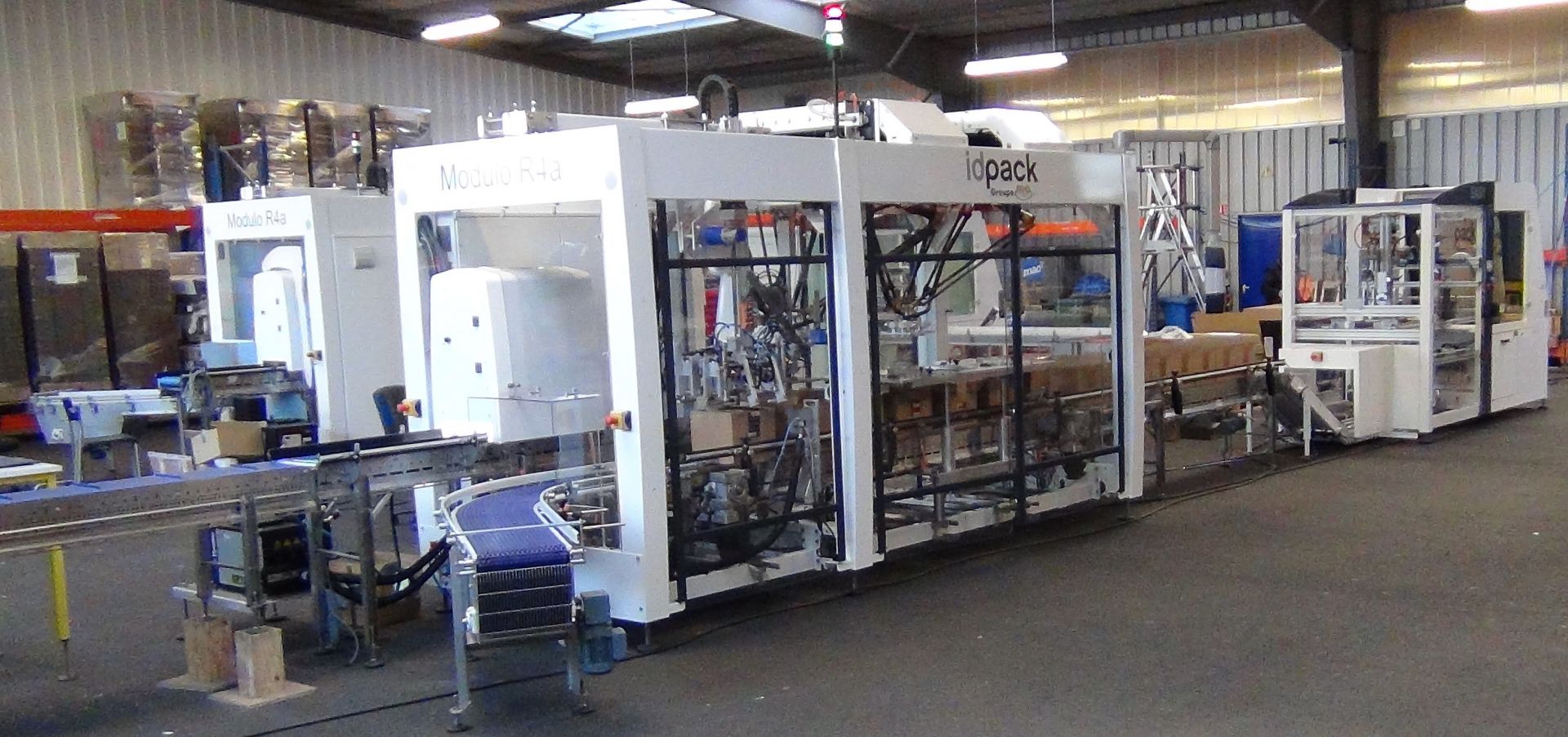 Encaisseuse multi formats Top Load - Robots Pick and Place - 40 caisses/minute - Pupitre IHM 12''_2