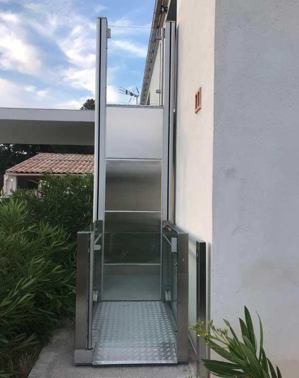 Plateforme élévatrice fixe Cassiopée - PMR - Jusqu'à 3 mètres - Options personnalisables_2