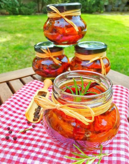 Petit bocal en verre WECK pour conservation alimentaire