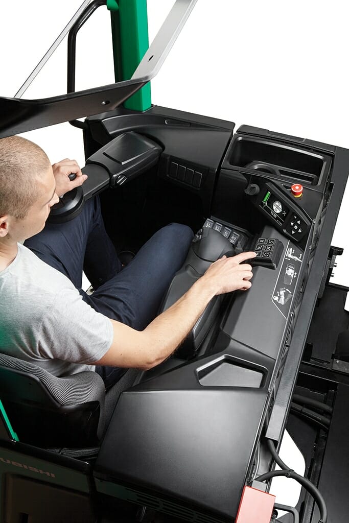 Chariot à mât rétractable multidirectionnel RBM20-25K - SENSiA EX Mitsubishi - 2.5T - Levée jusqu'à 10.8M_2