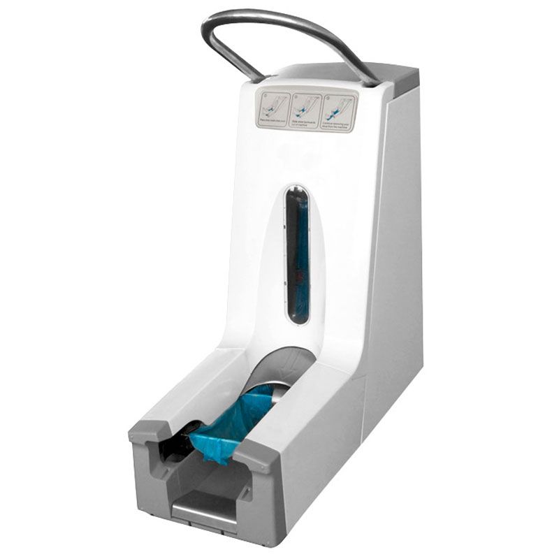 Couvre-chaussures antidérapantes et thermoactives - 1000 pièces en polypropylène non-tissé pour distributeurs automatiques_2