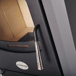 Espo Maestro 9 kW - Poêle à bois performant et design avec haut rendement thermique_2