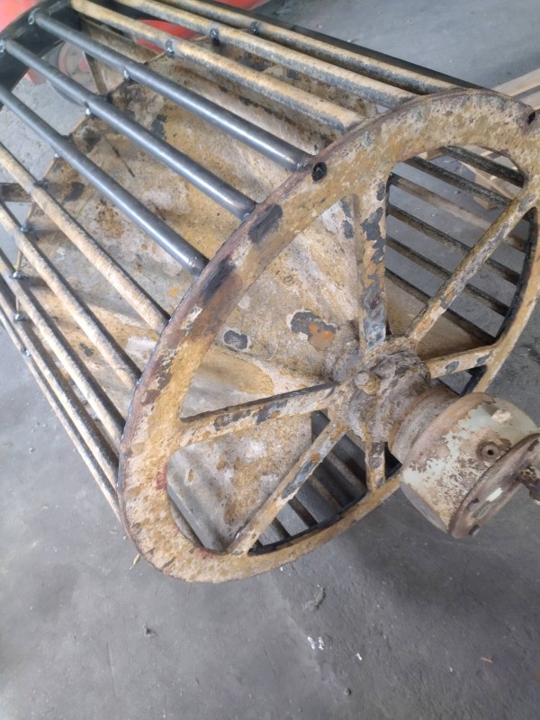 Remise en état de poulie cage d'écureuil - délais très courts près de Beaumont-le-Roger - MTCP_2