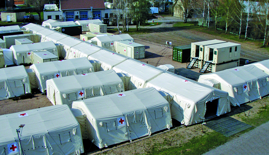 Tente gonflable poste médical avance_2