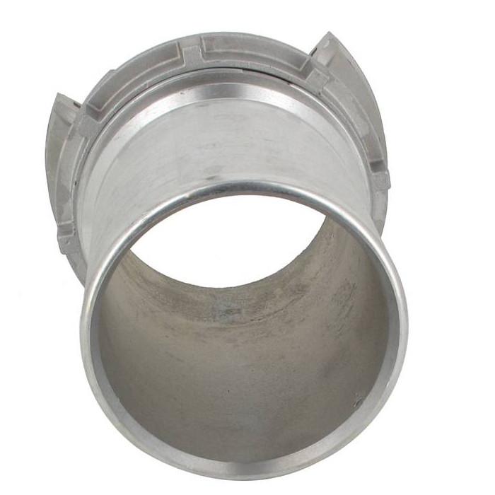 Demi-raccord symétrique avec verrou - DN 65 mm - Embout annelé Ø 64 mm - Alu_2