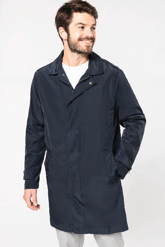 Trench léger homme - Réf: K6150 - Kariban - 100% polyester, tissu taffetas déperlant, coupe fluide_2