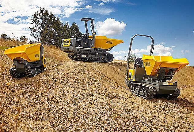 Dt 12 mini-dumper sur chenilles - wacker neuson - 1200 kg_2