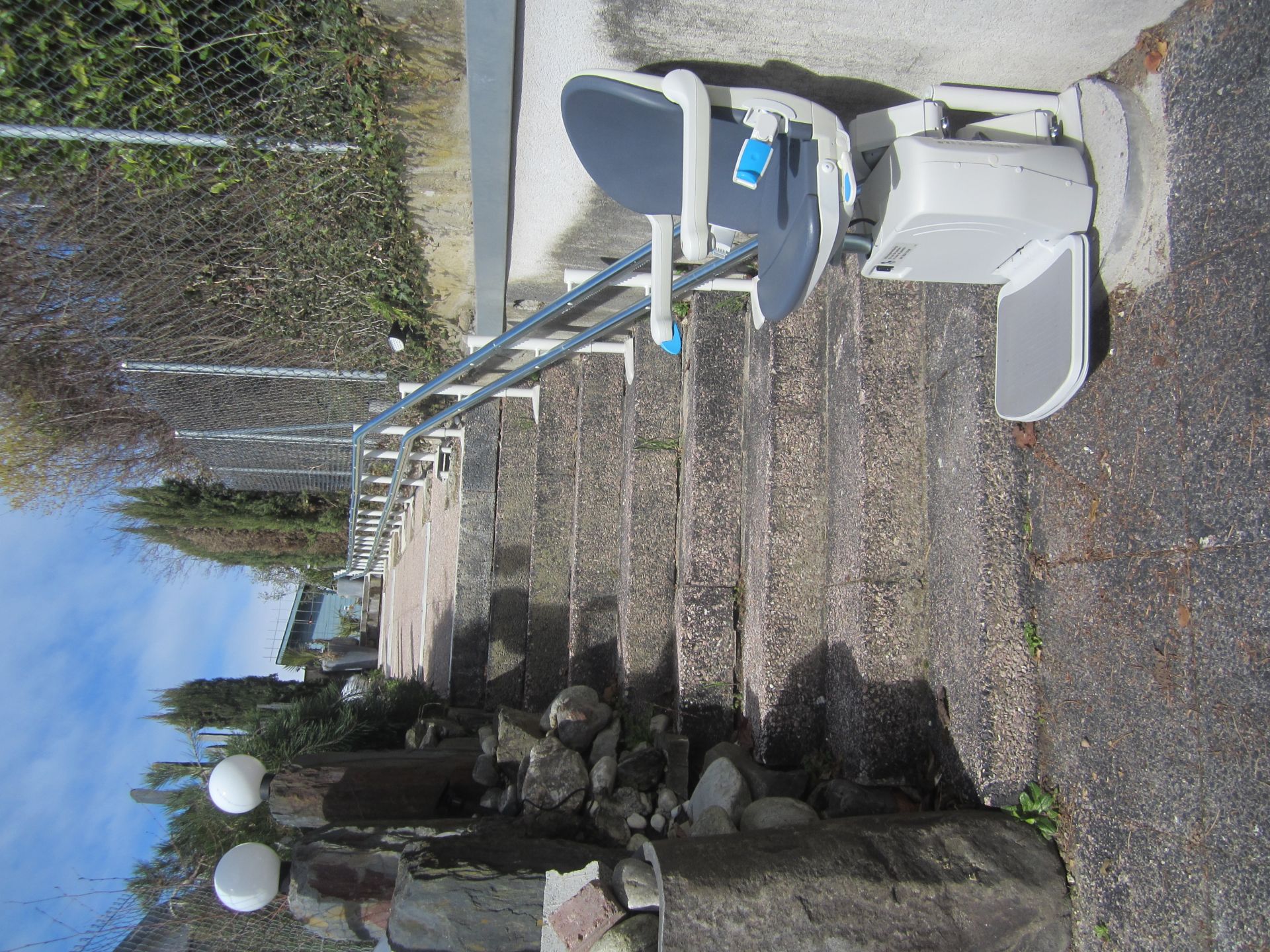 Monte escalier extérieur courbe 4000 - adapté aux intempéries et variations de climat_2