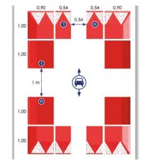 Plateau ralentisseur en caoutchouc vulcanisé - 65mm - 30km/h - résistant et antidérapant_2