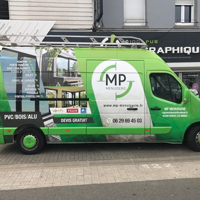 Habillage total ou partiel de gros utilitaire avec covering