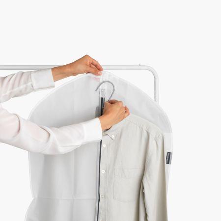 Housse de protection pour vêtements M -Set de 2 - White - Brabantia UGS148927 - Transparent - Taille M_2