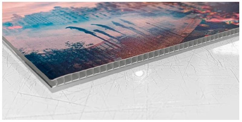 Panneau d'enseigne Akilux imprimé - épaisseurs de 3 et 5 mm - support rigide et léger_2