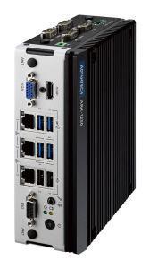 PC Fanless Rail DIN Advantech ARK-1250L-U2A1 - Intel Core i3, HDMI, VGA, 3xLAN, 6xUSB, 4xCOM_2